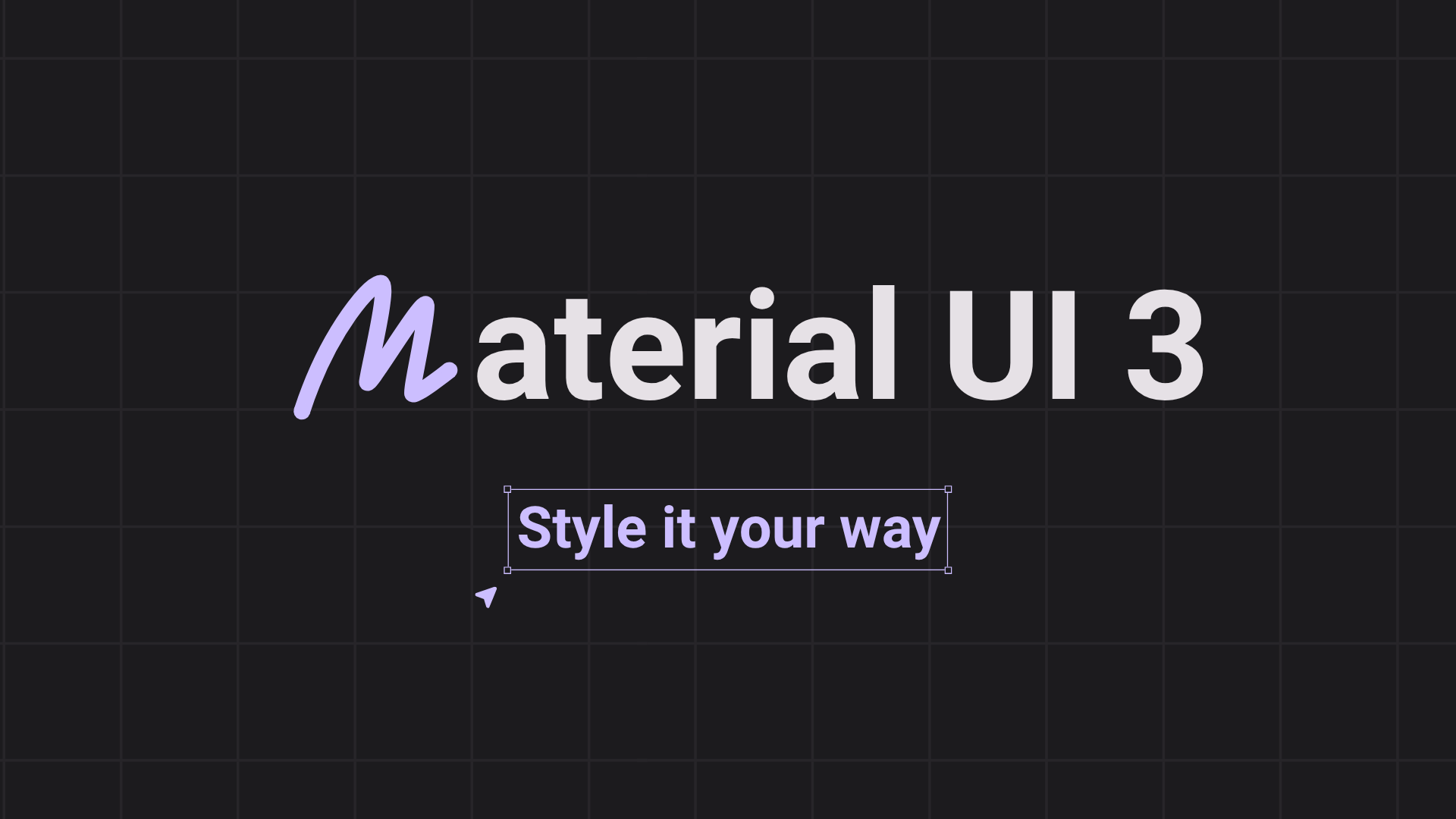 Material UI 3 (beta)