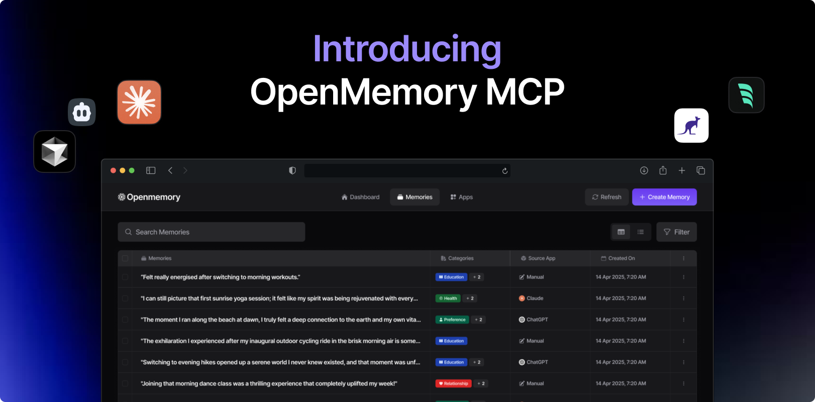 OpenMemory MCP
