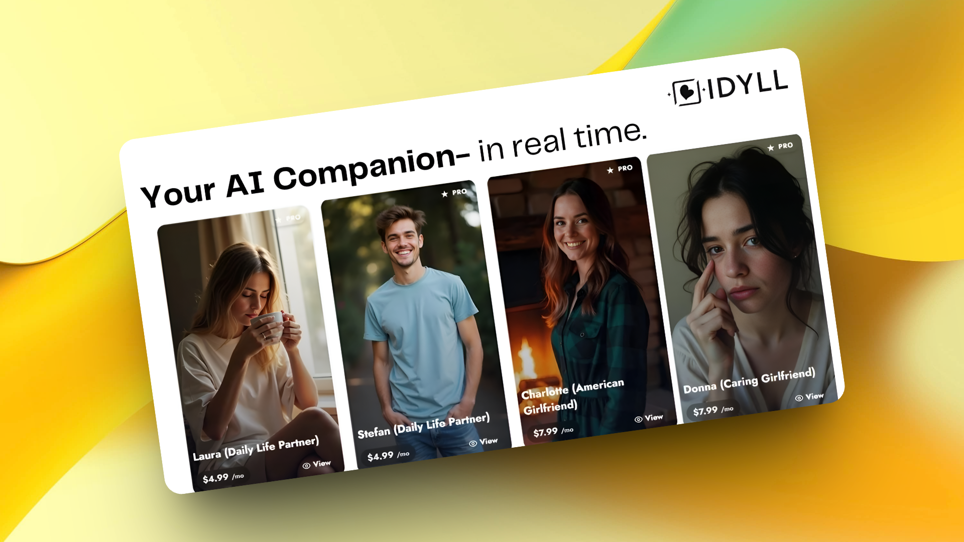 Idyll: AI Voicebot Companion with Memory