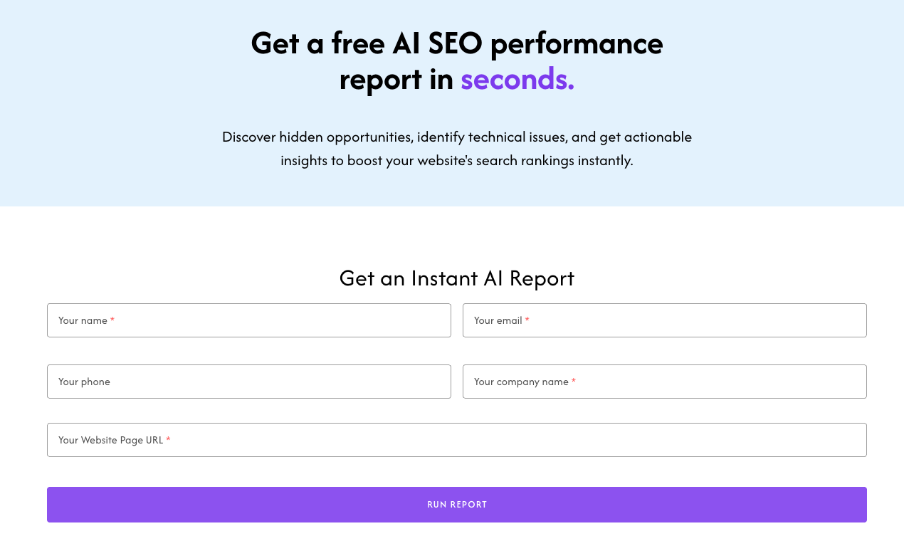 AI SEO Lead Magnet Widget for Agencies