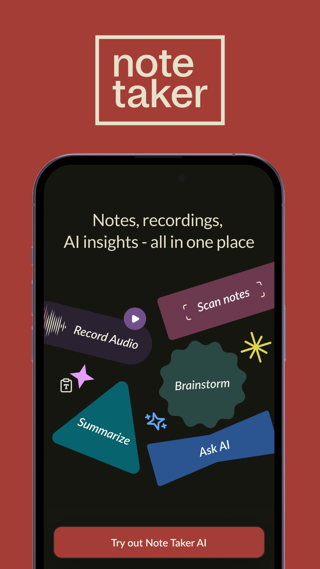 AI Note Taker : Audio to Text