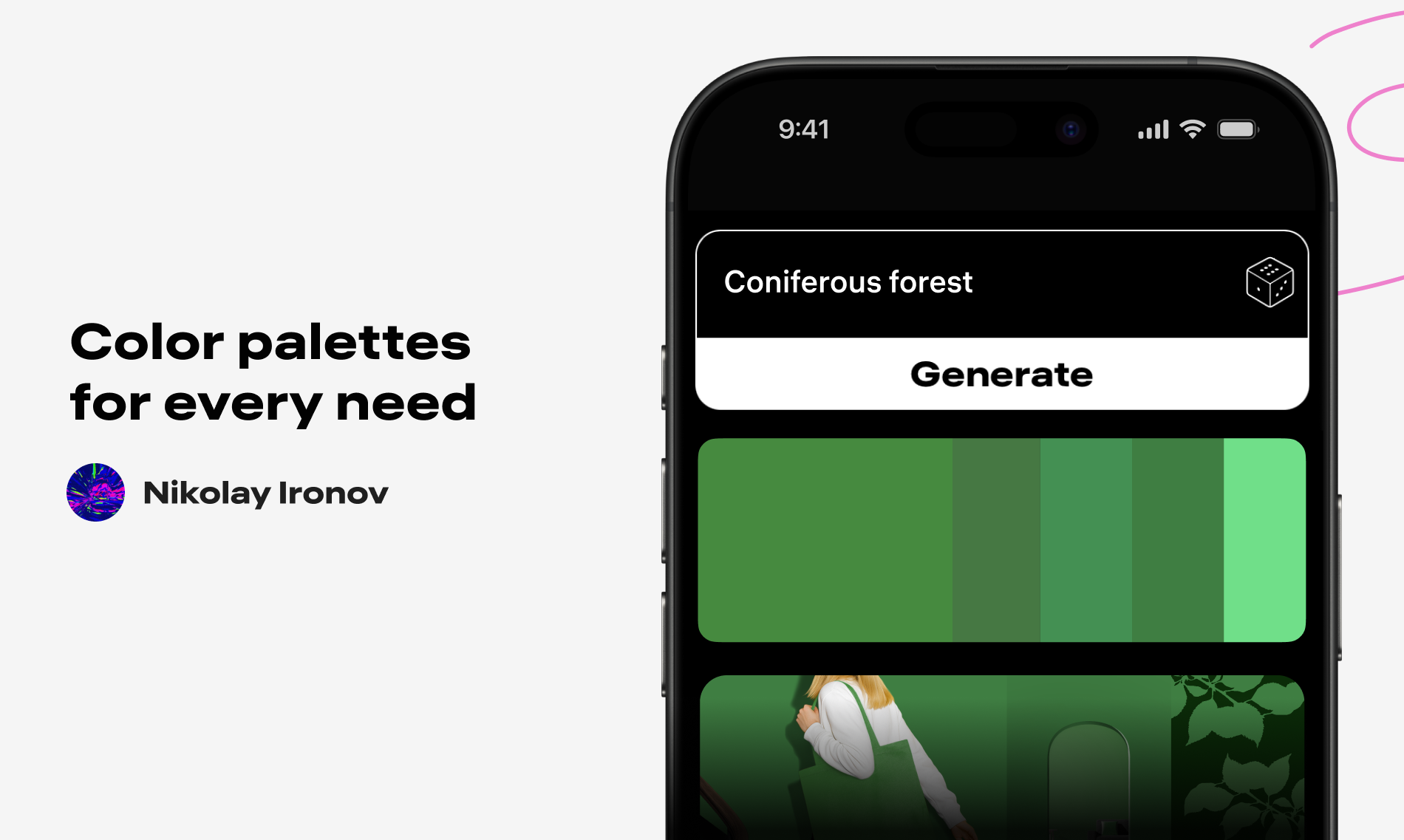 Color Palette Generator ❘ Nikolay Ironov