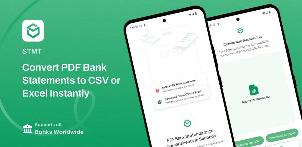 Stmt: Bank Statement Converter