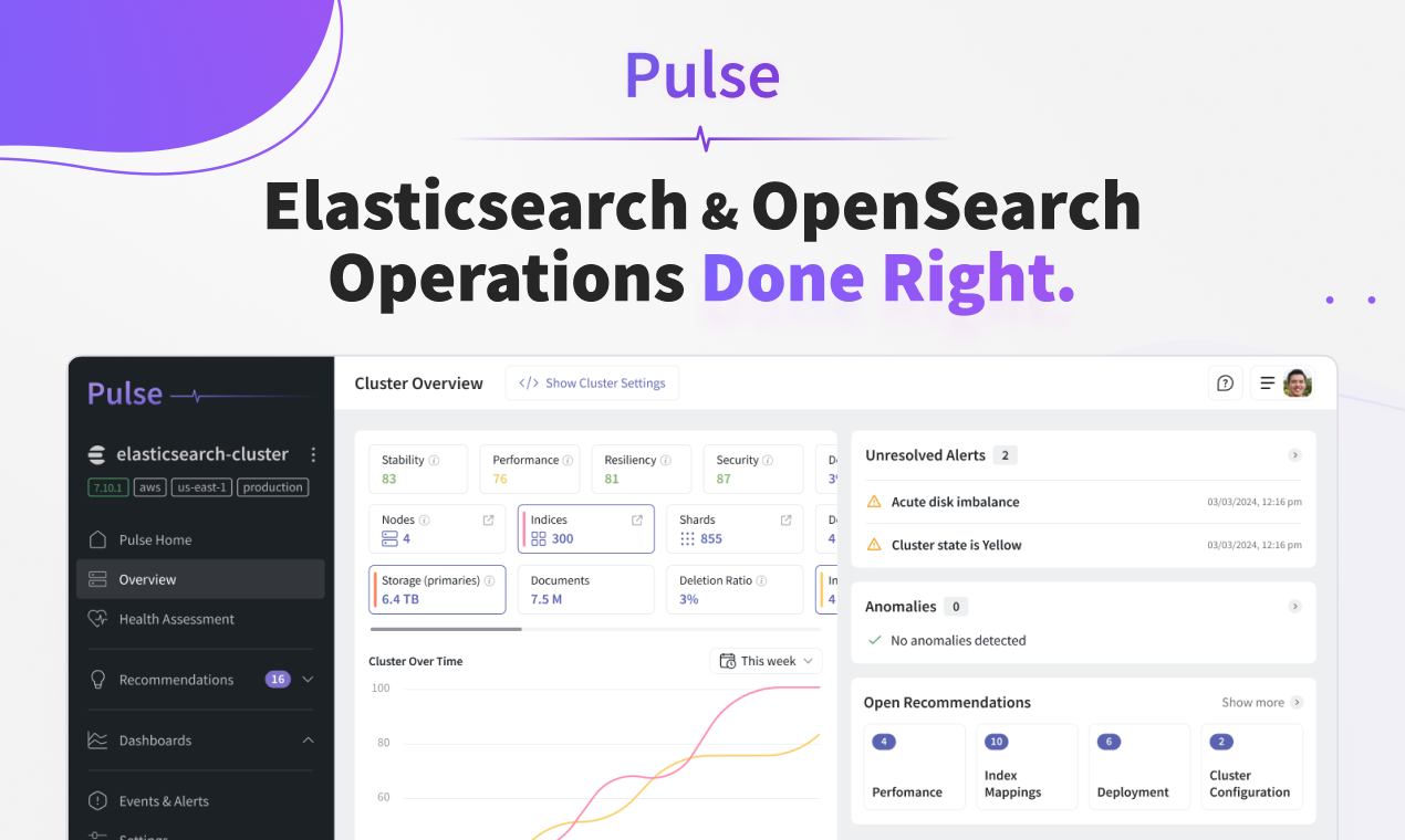 Pulse for Elasticsearch and OpenSearch