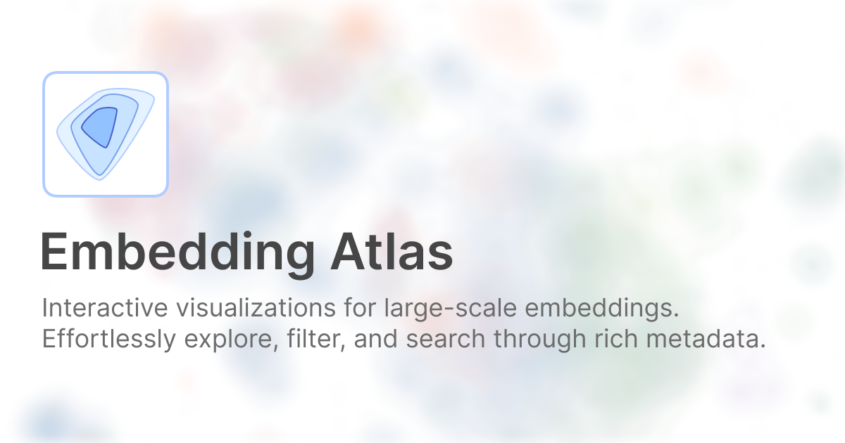 Embedding Atlas