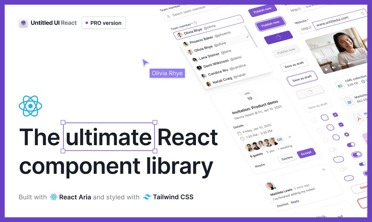 Untitled UI React
