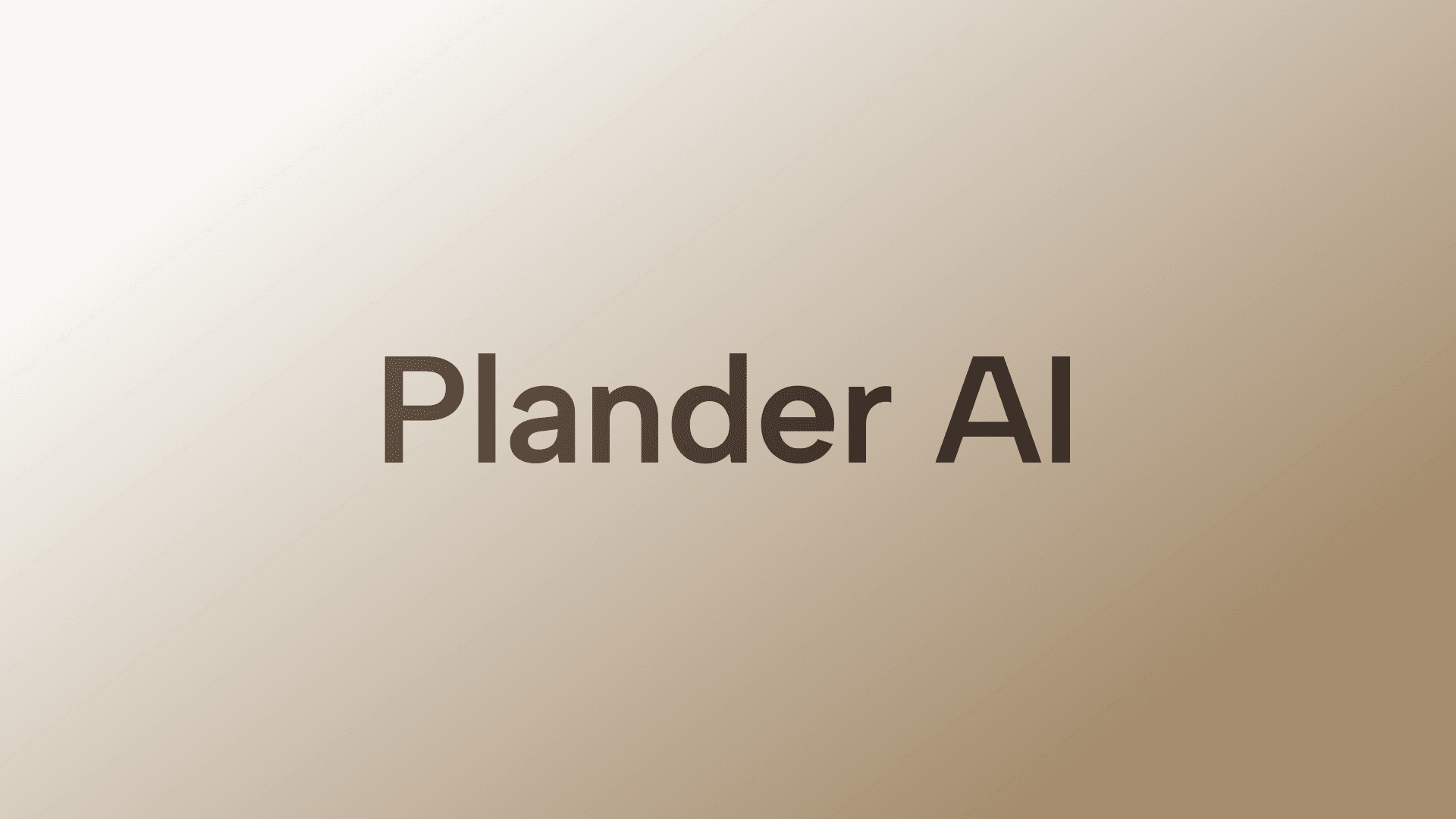 Plander.ai