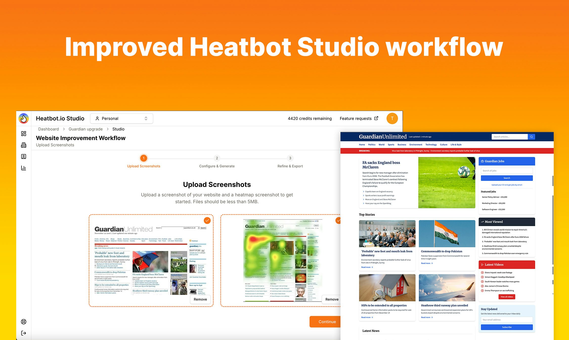 Heatbot.io 2.0