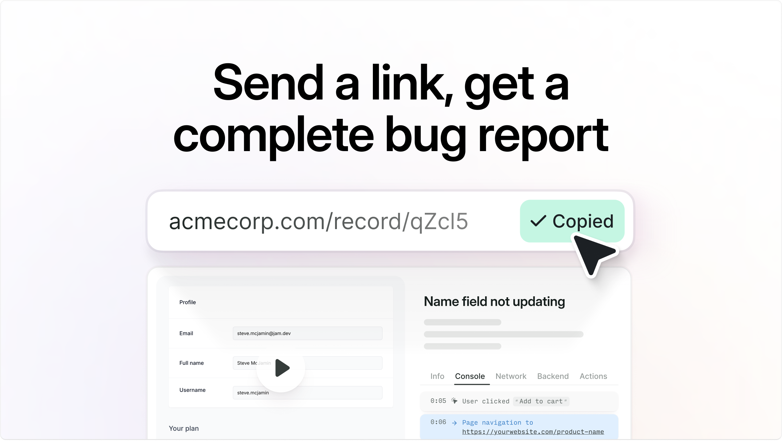 Recording Links by Jam.dev