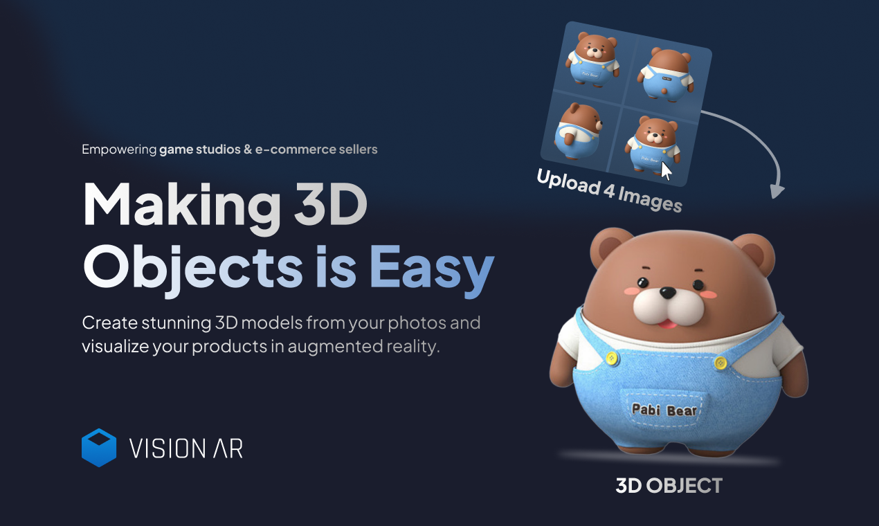 VisionAR - Create 3D Models with AI