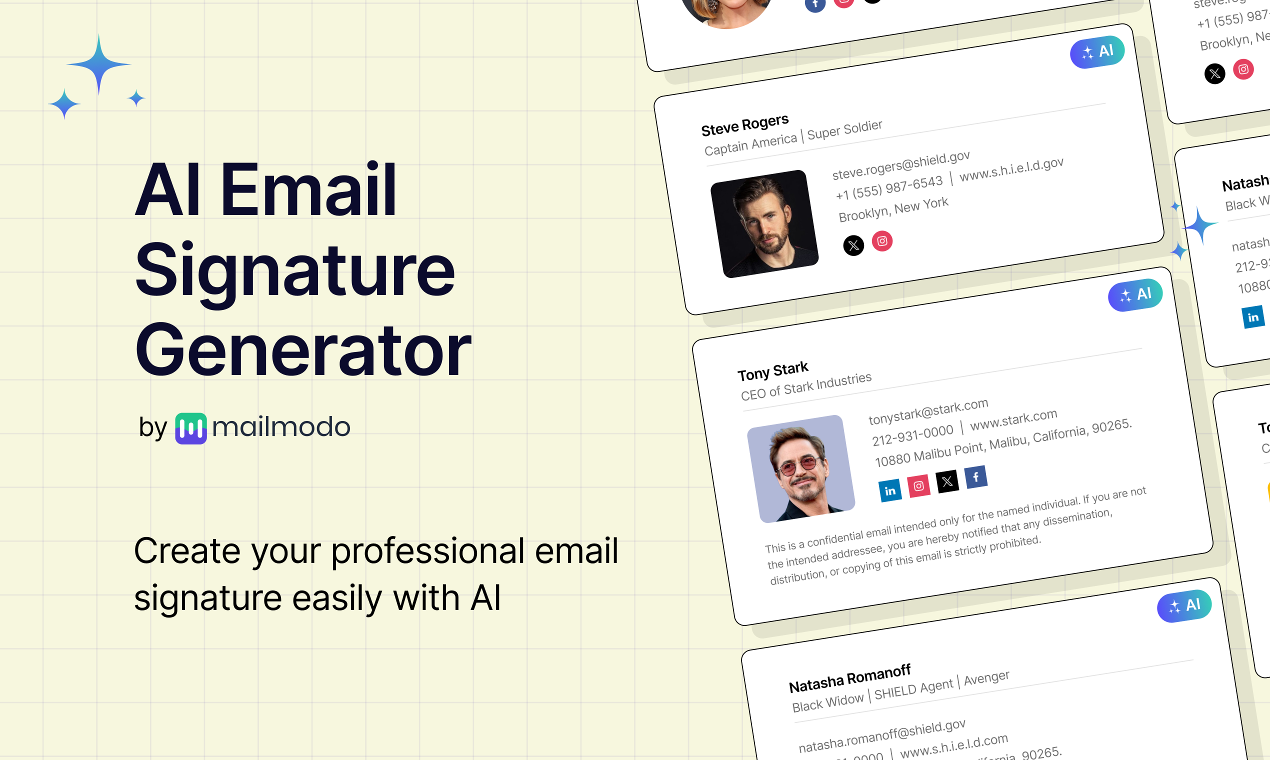 AI Email Signature Generator