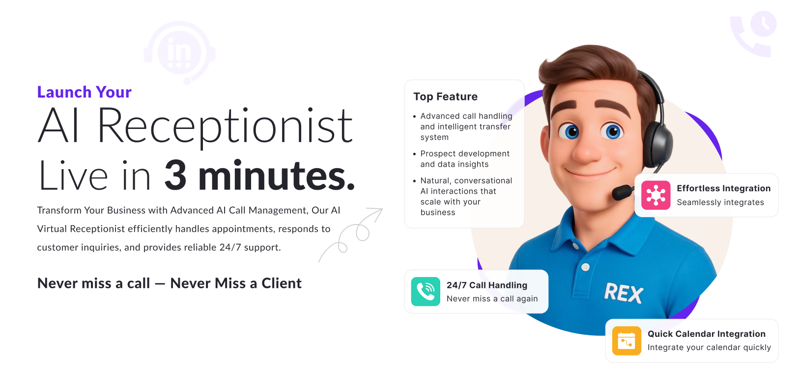 Rexpt - AI Receptionist Service