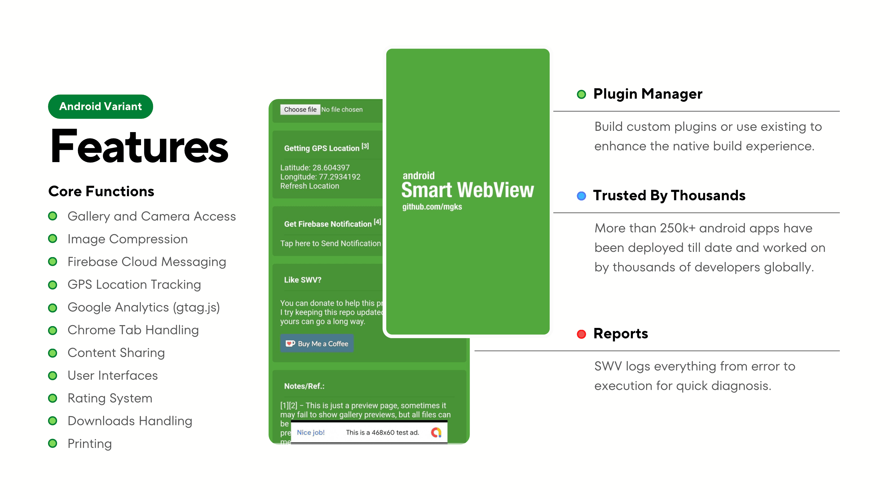 Smart WebView: Websites into Native App