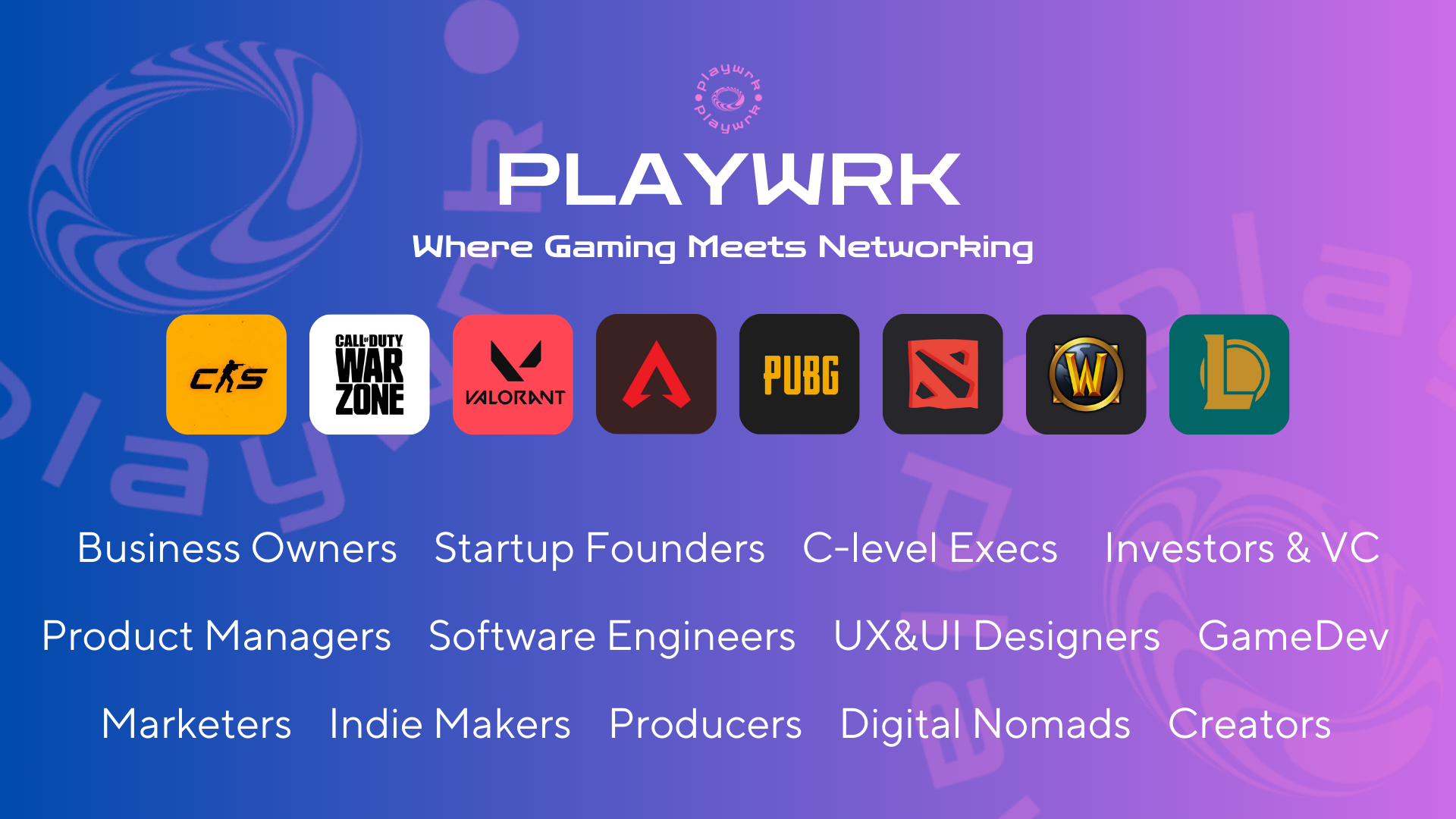 Playwrk: Virtual Private Club for Gamers