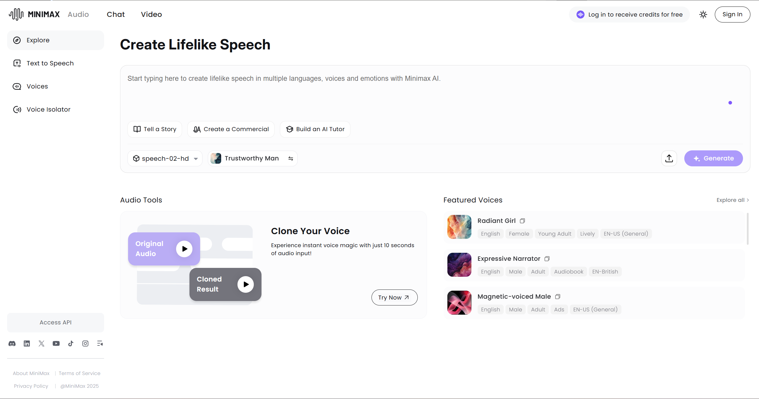 MiniMax Audio