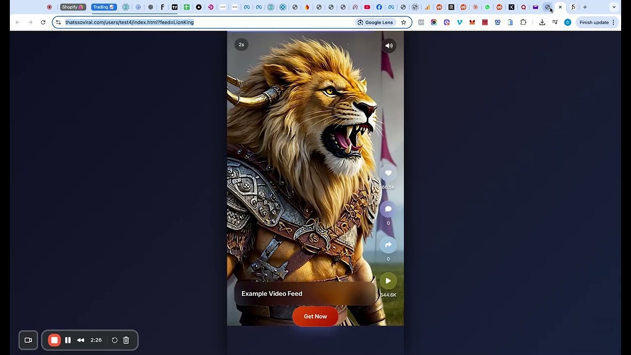 ThatsSoViral AI IG/TikTok Style Creator