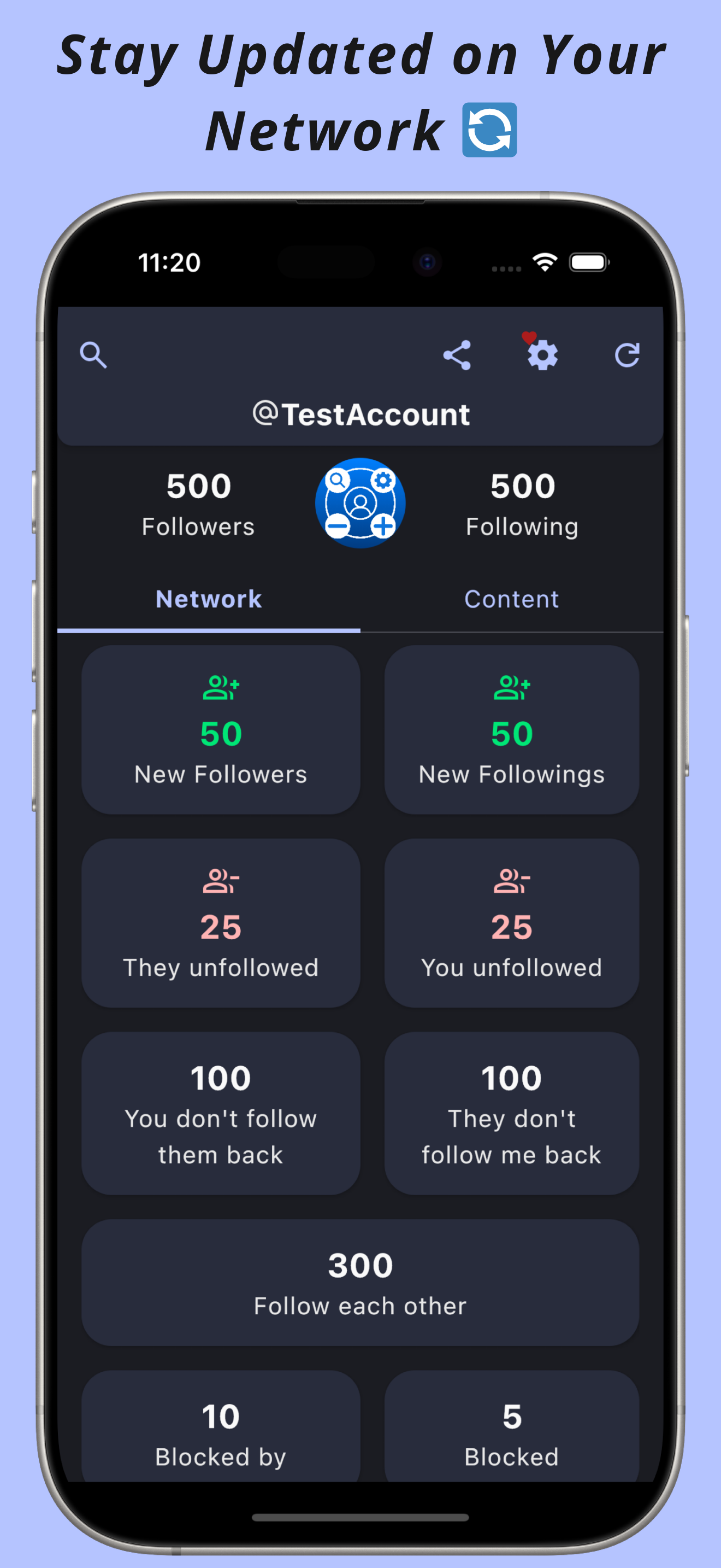 Tracker - Manager for Bluesky