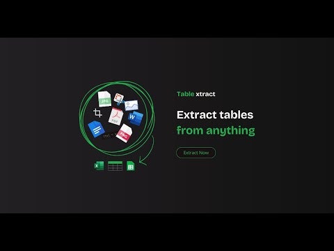 Tablextract