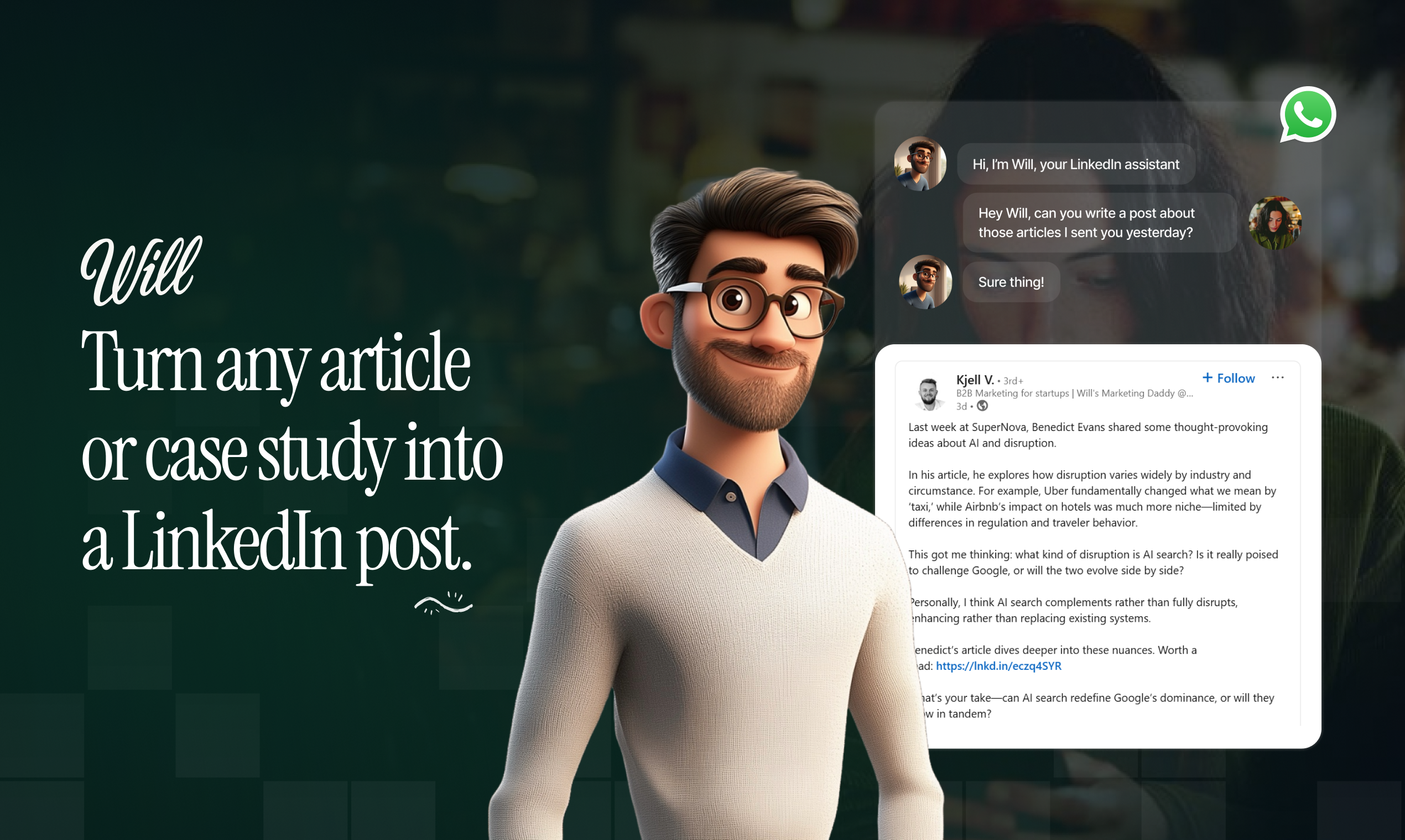 Will - manages your social media